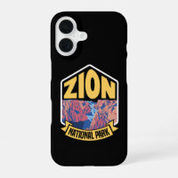 Zion National Park Utah Retro