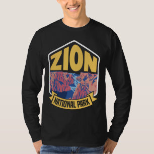 Zion National Park Utah Retro T-Shirt
