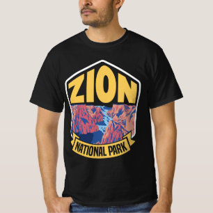 Zion National Park Utah Retro T-Shirt