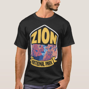 Zion National Park Utah Retro T-Shirt