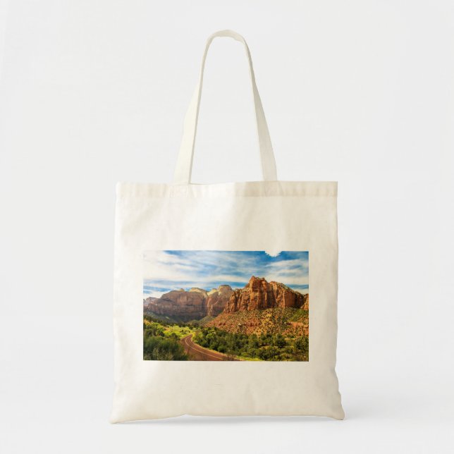 Zion National Park Utah Tote Bag (Front)