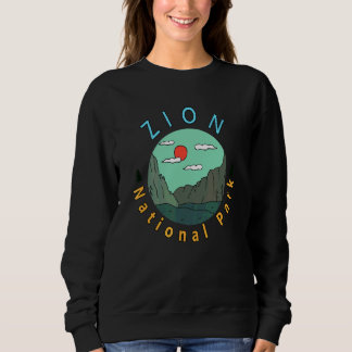 Zion National Park Utah Tourist Traveller Hiker Sweatshirt