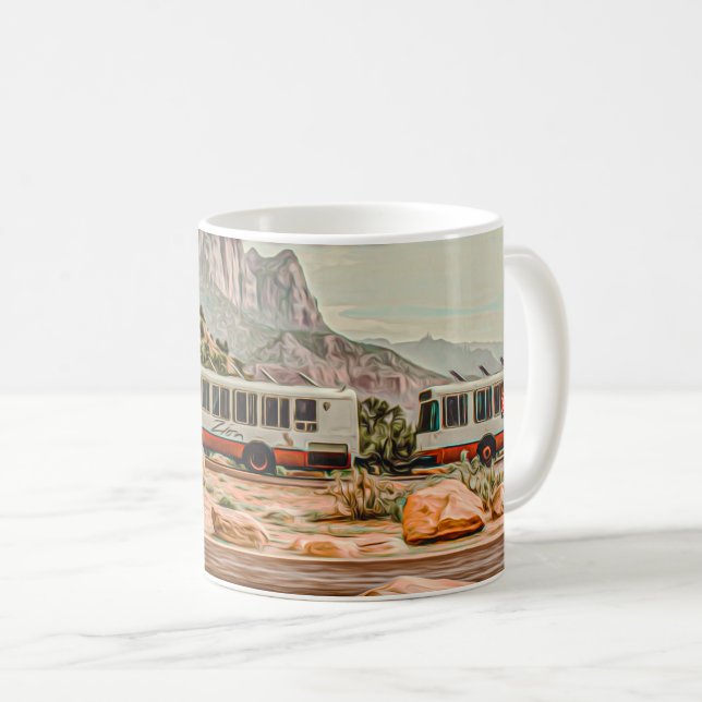 ZION NATIONAL PARK - UTAH UNITED STATES COFFEE MUG (Front Right)