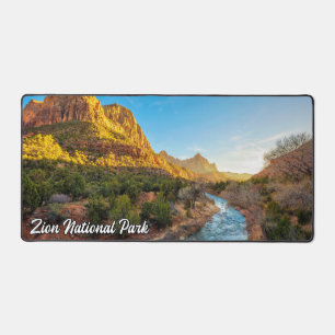 Zion National Park, Utah, United States Desk Mat