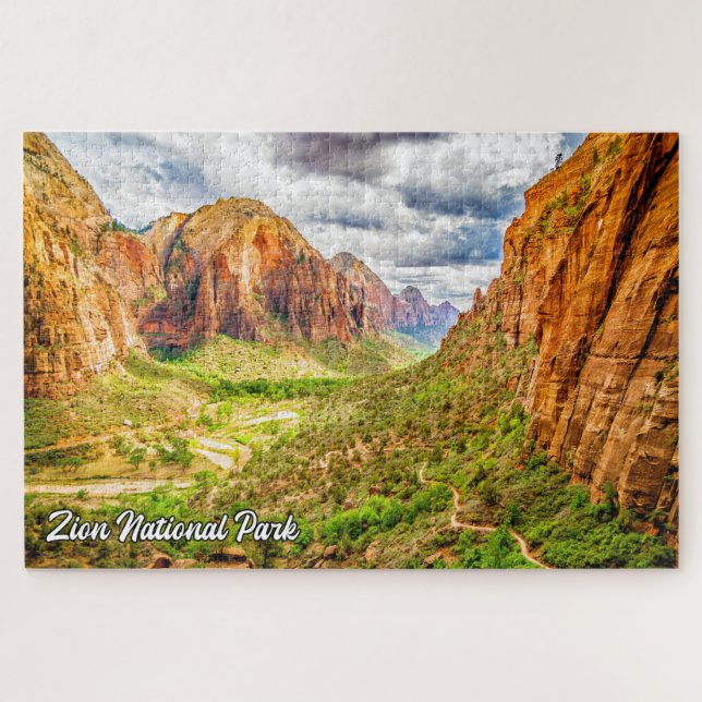 Zion National Park, Utah, United States Jigsaw Puzzle (Horizontal)