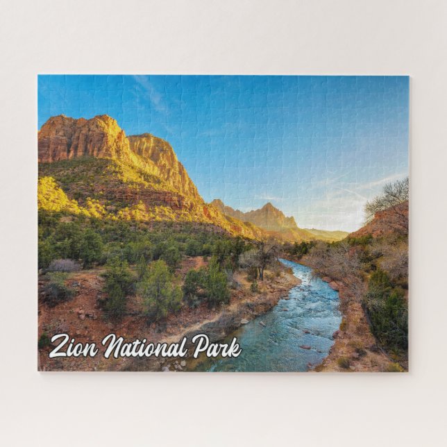 Zion National Park, Utah, United States Jigsaw Puzzle (Horizontal)