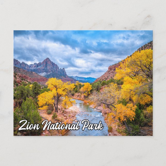 Zion National Park, Utah, United States Postcard (Front)