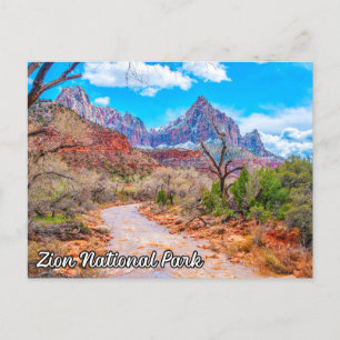 Zion National Park, Utah, United States Postcard