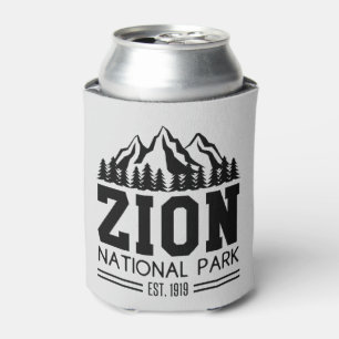 Zion National Park Utah USA Outdoors Hiking Can Cooler