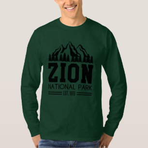 Zion National Park Utah USA Outdoors Hiking T-Shirt