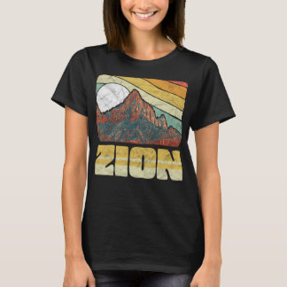 Zion National Park Utah Vintage 80s Distressed Gra T-Shirt