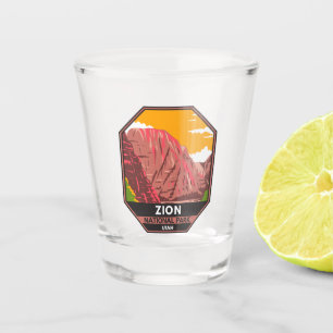 Zion National Park Utah Vintage  Shot Glass