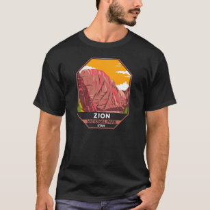 Zion National Park Utah Vintage  T-Shirt
