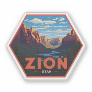 Zion National Park Utah Vintage Travel