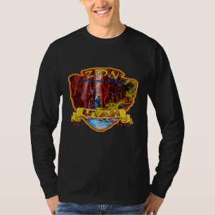 Zion National Park Utah Virgin River Narrows Canyo T-Shirt