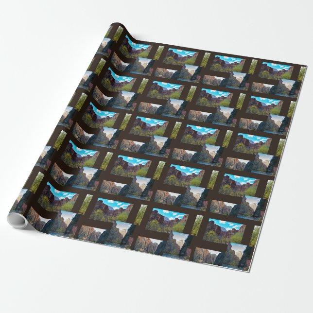 Zion National Park, Utah Wrapping Paper (Unrolled)