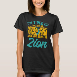 Zion Nature National Park Vacation T-Shirt