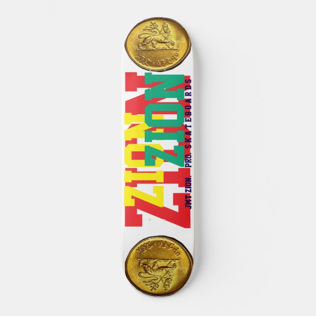 ZION OFFICIAL Skateboard (Front)