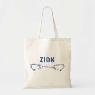 Zion Rock Climbing Quickdraw Tote Bag