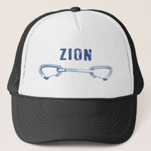 Zion Rock Climbing Quickdraw Trucker Hat