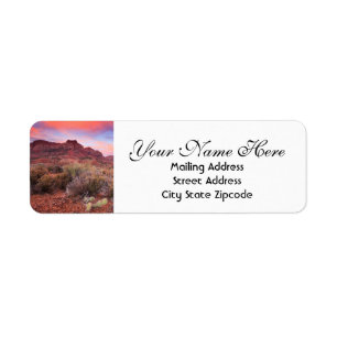 Zion Sunset Return Address