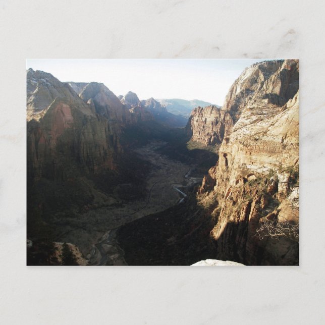 Zion Valley Postcard (Front)