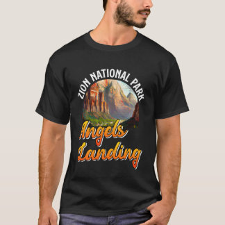 Zion ZION NATIONAL PARK ANGLES LANDING FUNNY Canyo T-Shirt