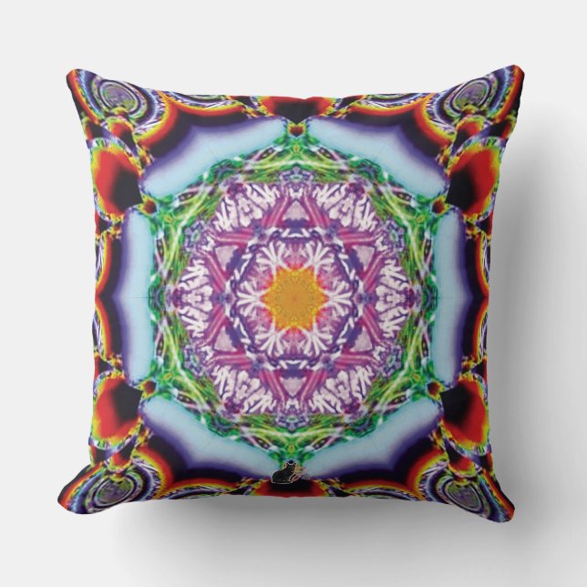 Zionesque Kaleidoscope Pillow (Front)