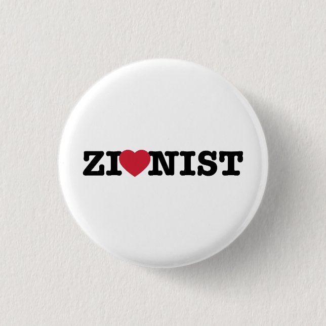 Zionist Button (Front)