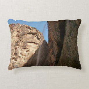 Zion's Weeping Rock at Zion National Park Decorative Cushion