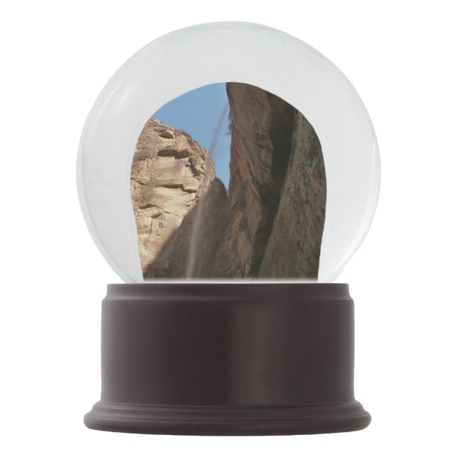 Zion's Weeping Rock at Zion National Park Snow Globe (Front)