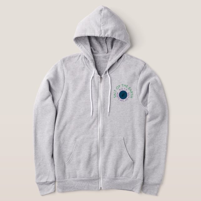 Zip-Hooded Cull Hoodie (Laydown)