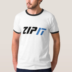 zip it funny t-shirt design