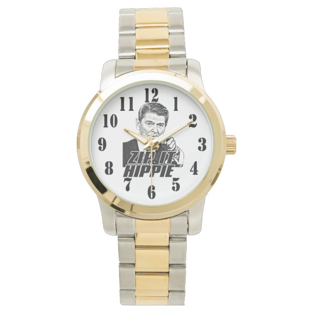 ZIP IT HIPPIE WATCH (Front)
