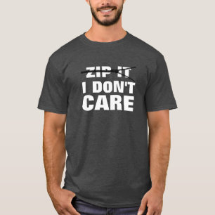 ZIP IT Men's Basic Dark T-Shirt