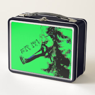 Zip IT! - Zipliner Rider Metal Lunch Box