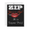 ZIP your lip surprise party invite