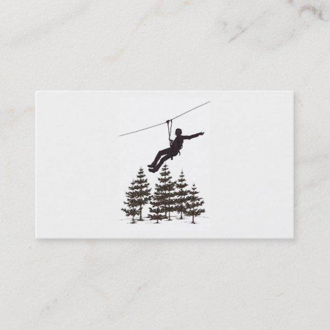 Zipline Business Cards Completely Customisable (Front)