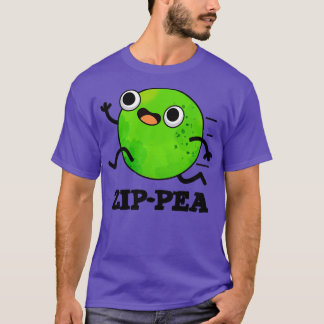 Zippea Cute Zippy Pea Pun T-Shirt