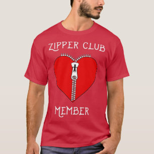 Zipper Club Member  Heart Surgery Survivor  T-Shirt