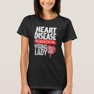 Zipper Club Member Open Heart Surgery for Women T-Shirt