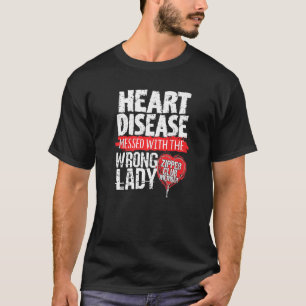 Zipper Club Member Open Heart Surgery for Women T-Shirt