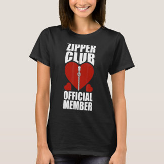 Zipper Club Open Heart Surgery Recovery Survivor M T-Shirt