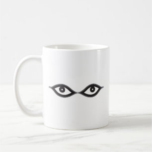 Zipper Eyes Coffee Mug