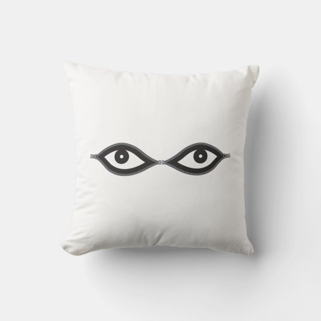Zipper Eyes Cushion (Front)
