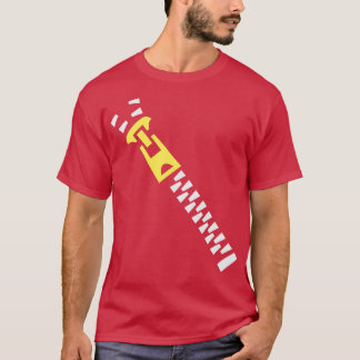 Zipper is unzipping T-Shirt