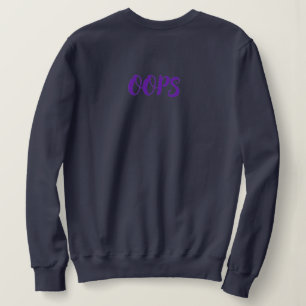Zipper Lips “Oops” Sweatshirt