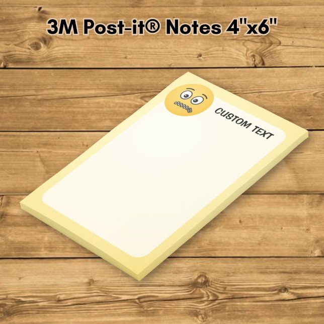 Zipper-Mouth Face Post-it Notes (Creator Uploaded)