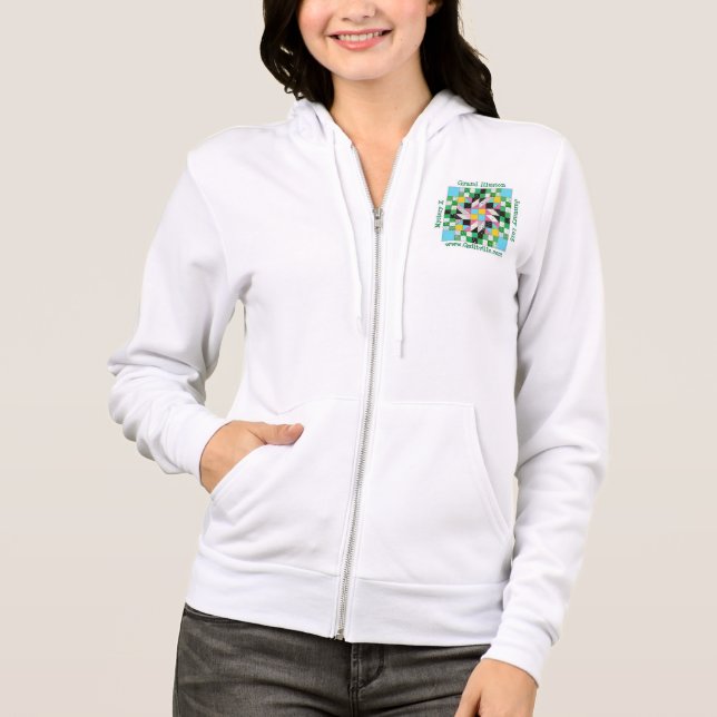 Zippered hoodie (Front)