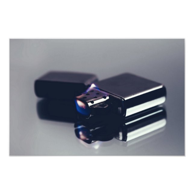 Zippo lighter. Fine art Photo Print (Front)